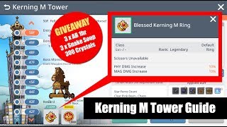 Maplestory M  Kerning M Tower Complete Guide And Givaway [upl. by Valenta]