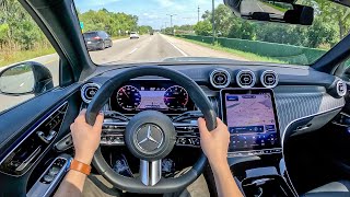 2023 MercedesBenz GLC 300 4MATIC  POV Test Drive Binaural Audio [upl. by Rebekah]