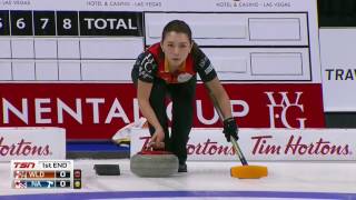 2017 WFG Continental Cup of Curling  Mixed Doubles  SvaeMotohashi vs JonesLaing [upl. by Priscella]