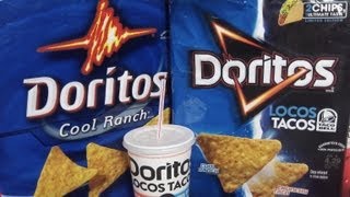 Doritos Locos Tacos Cool Ranch Chips Review [upl. by Seluj]