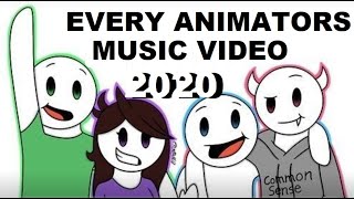 All animators music videos 2020  odd1sout jaiden animations  somethingelseyt [upl. by Lednam]