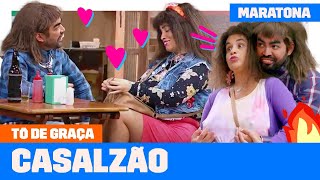 MARATONE os MELHORES MOMENTOS de Vilso e Briti no Tô de Graça  Humor Multishow [upl. by Lovering]