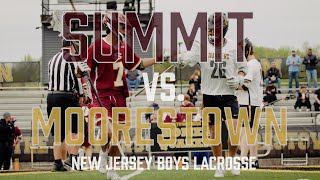 4272024 New Jersey Boys Lacrosse Summit vs Moorestown [upl. by Eevets57]