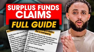 Surplus Funds Claims The Different Ways To File a Successful Claim [upl. by Hussein]