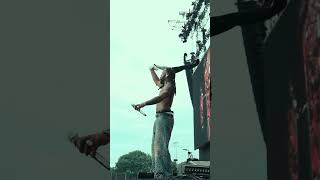 Burna Boy Ye performance at Glastonbury Festival ytshorts burnaboy ye england festival [upl. by Naitsihc]