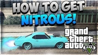 GTA 5 How To Get Nitrous On ANY Car Online Nos Boost Mod Super Speed [upl. by Stearne]