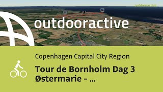 Tour de Bornholm Dag 3 Østermarie  Østerlars  Gudhjem  Dueodde 3172024 [upl. by Aitnahc]