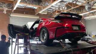 LS 350z Dyno Pull  321rwhp [upl. by Ecined415]