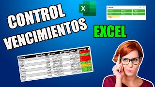 Como CALCULAR los días de VENCIMIENTO con ALERTAS y filtros en Excel Profesional [upl. by Loralee]