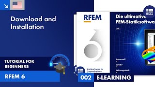 RFEM 6 Tutorial for Beginners  002 Download and Installation [upl. by Lustig7]