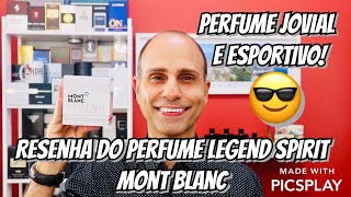 Resenha Legend Spirit Mont Blanc  Perfume Jovem e Moderno [upl. by Berlin295]