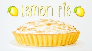 Lemon Pie ✩ Tarta de Limón  Tan Dulce [upl. by Etiam]