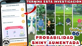 COMPLETA INVESTIGACION LETS GO MELTAN EN LA SEMANA DE AVENTURAS EN POKEMON GO [upl. by Einegue]