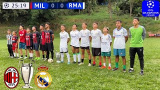 FINAL DA CHAMPIONS LEAGUE REAL MADRID x MILAN ‹ Rikinho › [upl. by Gnen369]