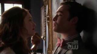 Chuck and Blair Kiss Scene in 2x19 [upl. by Duaner67]