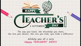 HAPPY TEACHERS DAY  SEPTEMBER 5 2024  SCHOLARS INDIAN PRIVATE SCHOOL RAS AL KHAIMAH UAE [upl. by Sadiras]