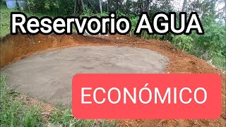 Reservorio de AGUA Económico para árboles FRUTALES Parte 1 [upl. by Margreta]