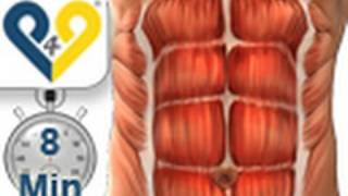 Abdominales en 8 minutos entrenamiento para hacer abdominales perfectos [upl. by Rehm]