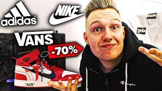 MARKOWE BUTY 70 TANIEJ Prosto z fabryki BYŁEM W SZOKU Nike Adidas Vans na aliexpress [upl. by Lynett]