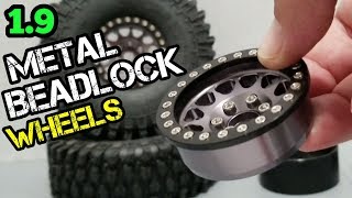 Affordable 19 Metal Beadlock wheels for 10th scale crawlers [upl. by Yelac]