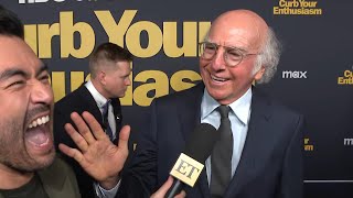 Larry David on Possible Seinfeld Reunion in Curb Your Enthusiasm Final Season Exclusive [upl. by Nangatrad263]