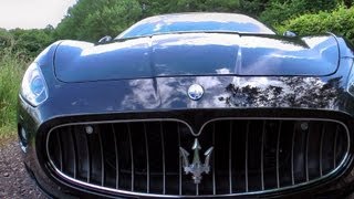 Driving Maserati Gran Cabrio Super HDVideo [upl. by Chappell985]