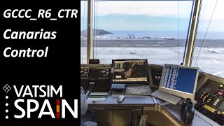 VATSIM ATC  Canarias Control GCCCR6CTR  Episode 7 [upl. by Bolanger988]