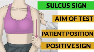 SULCUS TEST  LEGEND PHYSIO [upl. by Scandura655]