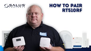 How To Pair Salus RT510RF Programmable Room Thermostat [upl. by Areehs]