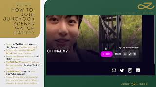 How to install Scener on a browser create a Scener account and join JungKook Scener watch party [upl. by Eveneg]