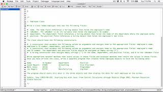 61 Part 1 Employee Class  Java  ❤️ SOLUTIONS MOVED TO DISCORD ❤️ [upl. by Jews792]