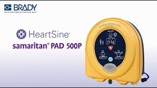 Brady HeartSine Samaritan 500P  How to Use [upl. by Annecorinne142]