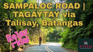 SAMPALOC ROAD  Tagaytay from Talisay Batangas [upl. by Celinka262]