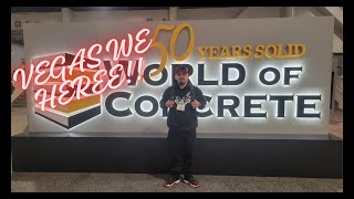 WORLD OF CONCRETE 2024 IN VEGAS PT 1 [upl. by Schnell319]