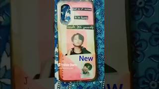 Diy BTS Jungkook Phone Case Diy BTS Phone Case diy craft bts Please Like Share And Subscribe [upl. by Gabriell336]