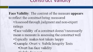 Types of Validity [upl. by Enirolf]