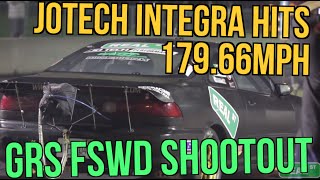 Jotech Performance Integra hits 17966mph GRS SFWD Shootout  Real Street Performance [upl. by Deaner]