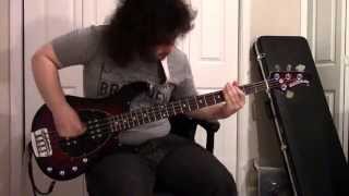 The Fall of Troy  Laces Out Dan bass cover [upl. by Nirat]