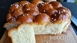 Recette de brioche moelleuse et filante Brioche facile à la maison pour la semaine [upl. by Gibeon]