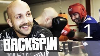 Der Plusmacher beim Boxen 12  BACKSPIN HOODS 06 [upl. by Ardnek169]