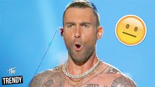 Adam Levine Reacts To The Super Bowl Halftime Show Backlash [upl. by Ycinuq]