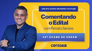 Comentando Edital OAB 1ª Fase 42º Exame [upl. by Anolahs]