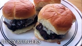 Easy amp Juicy Burgers  Recipe [upl. by Ehctav]