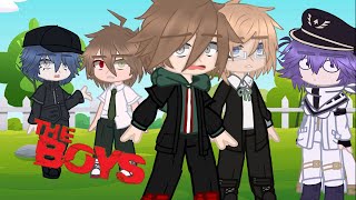 THE BOYS Meme Danganronpa protagonists and antagonists [upl. by Calvano]