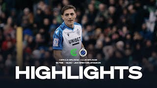 CERCLE BRUGGE  CLUB BRUGGE  HIGHLIGHTS  20232024 [upl. by Ynattyrb]