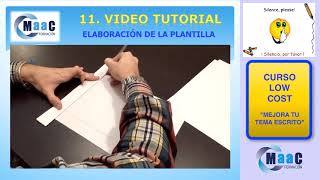 Elaboración de una plantilla para tu ejercicio escrito en 45 min para ¡arañar la máxima nota [upl. by Talya985]