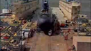 Floating Drydock in Action [upl. by Kidder966]