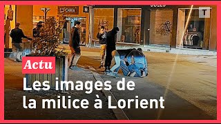 Violences urbaines  un groupe « anticasseurs » procède à des interpellations sauvages à Lorient [upl. by Lleynad]