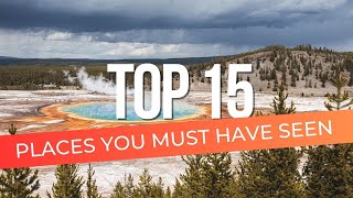 15 Best Places To Visit In 2024 [upl. by Suiramaj]