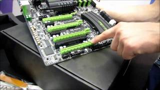 Gigabyte Killer G1Assassin X58 Motherboard Unboxing amp First Look Linus Tech Tips [upl. by Olympium]